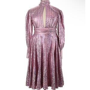 Women’s Madeleine Simon The Fixer Pink Dress Size XXL